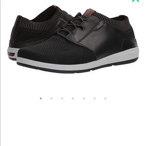 OluKai Makia Ulana Men’s Casual Black Dress Shoes